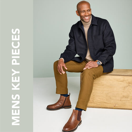 Our men's key pieces for the season